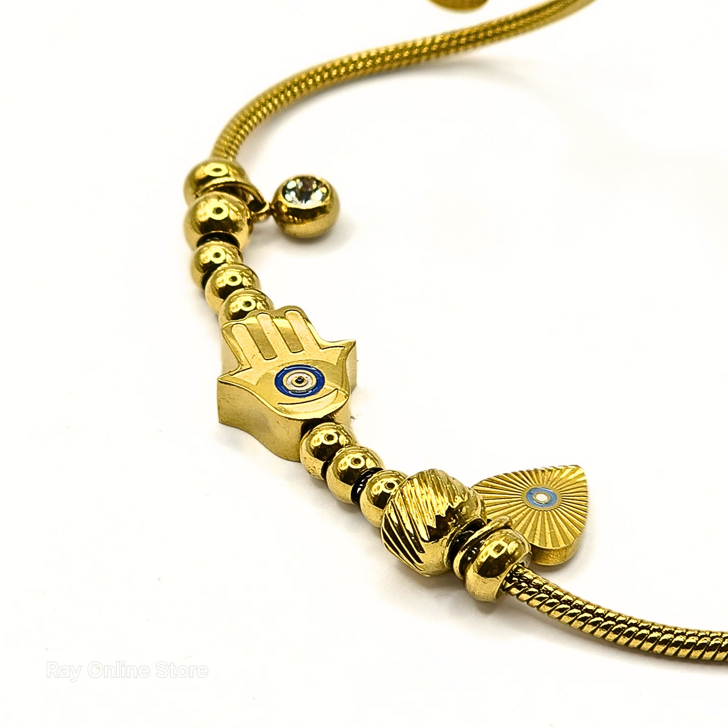 Hamsa Aura Bracelet-Waterproof
