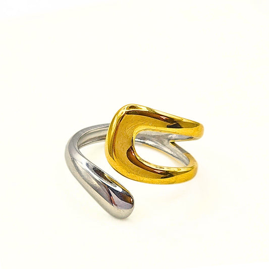 Duo Wave Ring