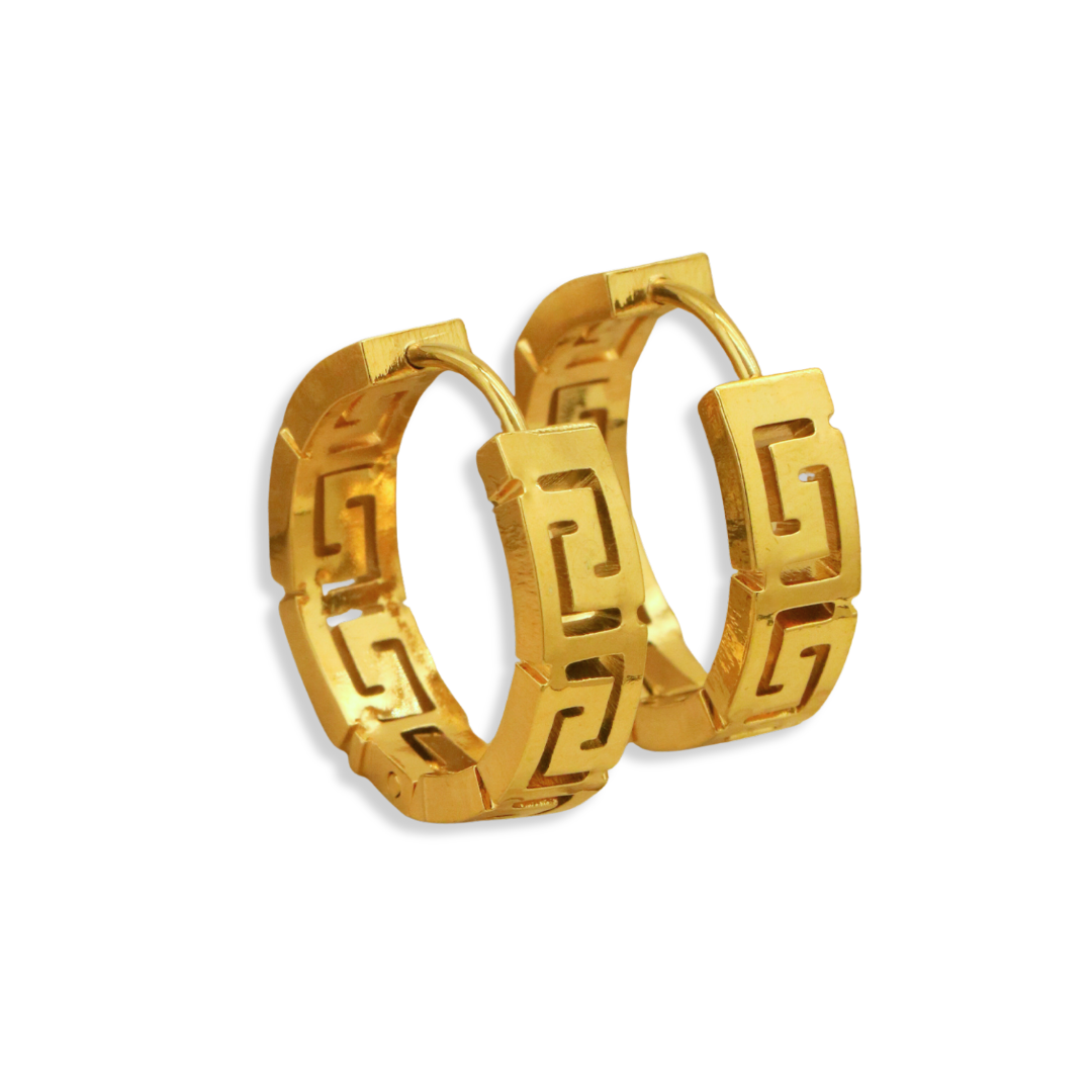 Aztec Huggies-Waterproof & Gold Plated