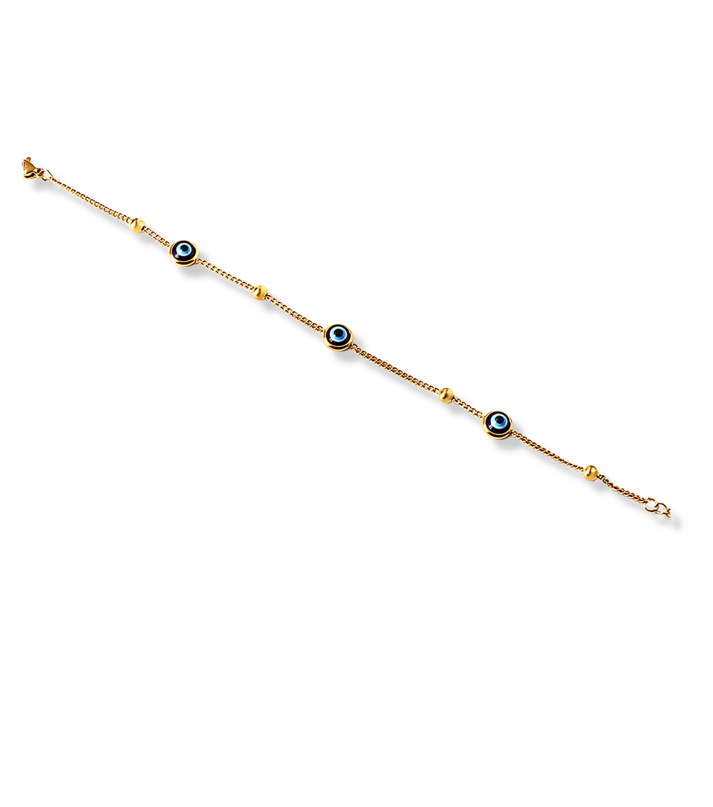 Eye Trail Gold Plated Bracelet