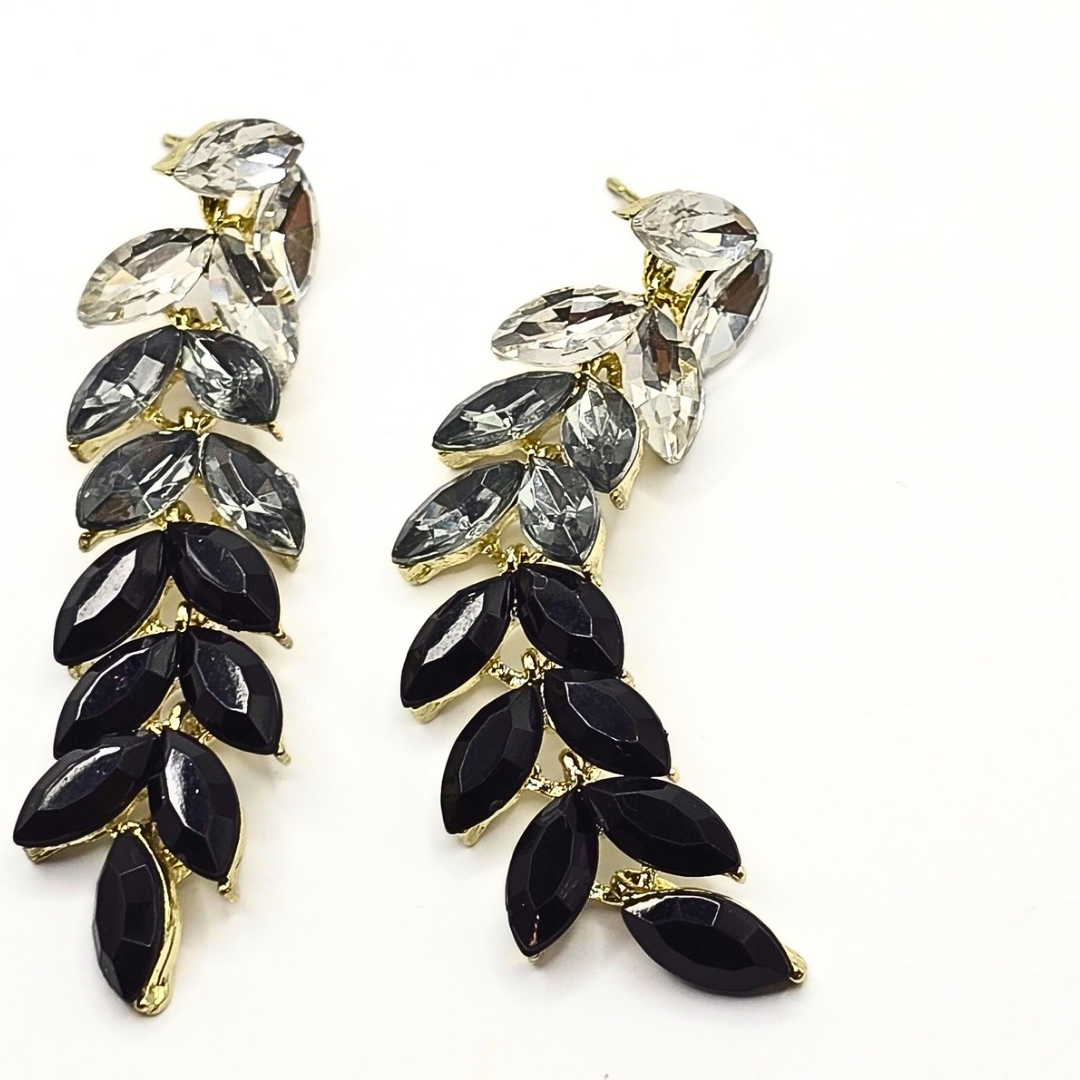 Black Gradient Earrings