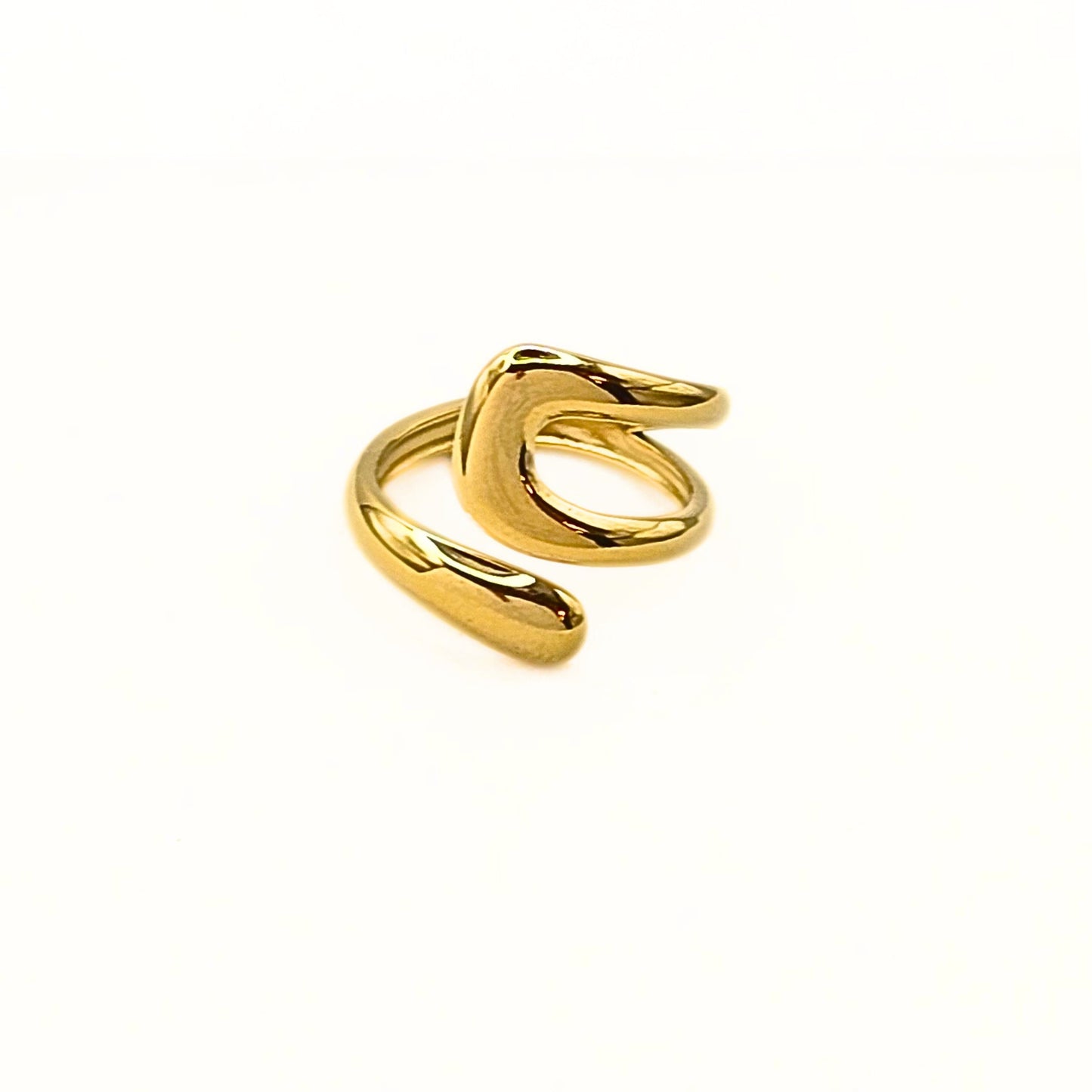 Zen Wave Ring-Waterproof & Resizable