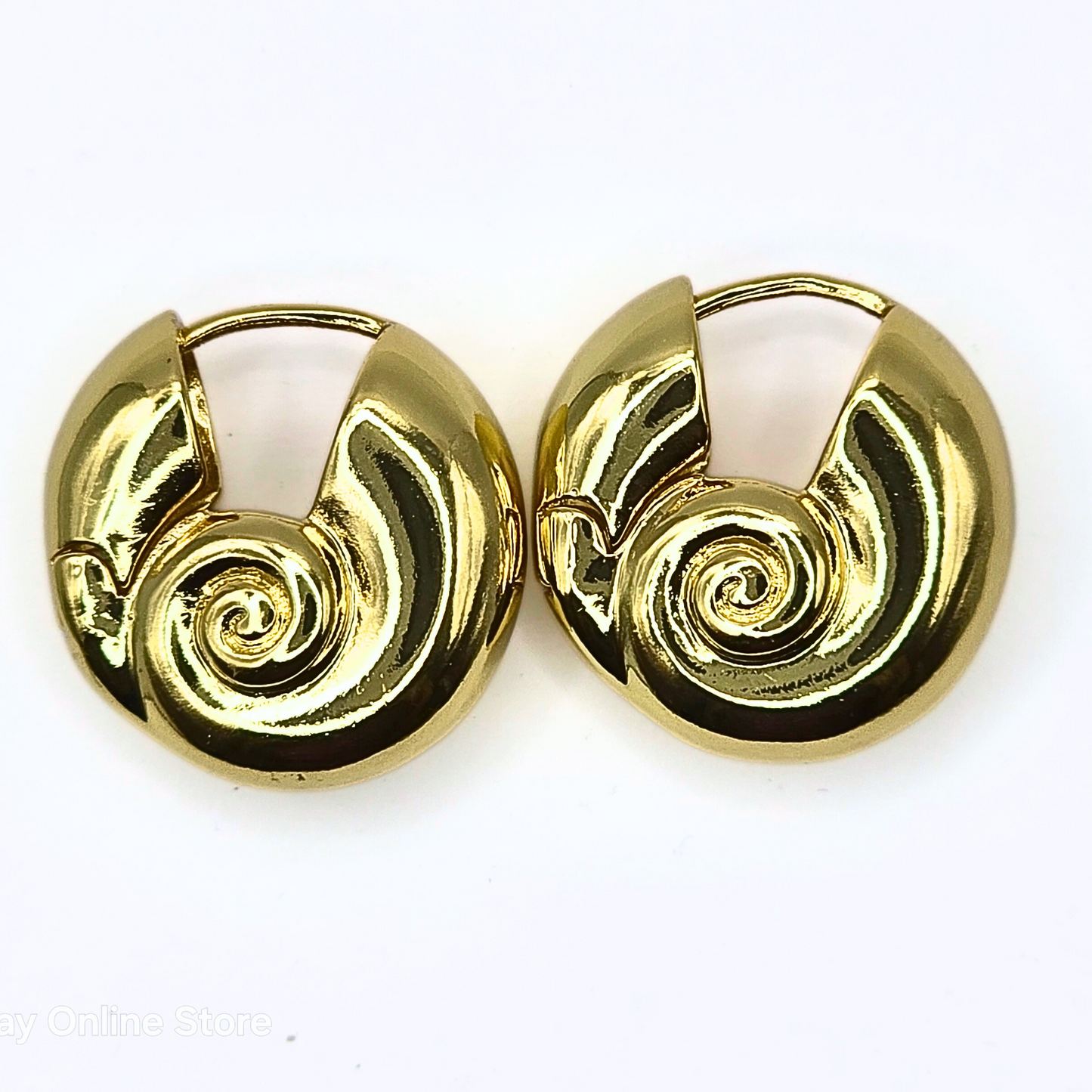 Sea Shell Earrings-Waterproof