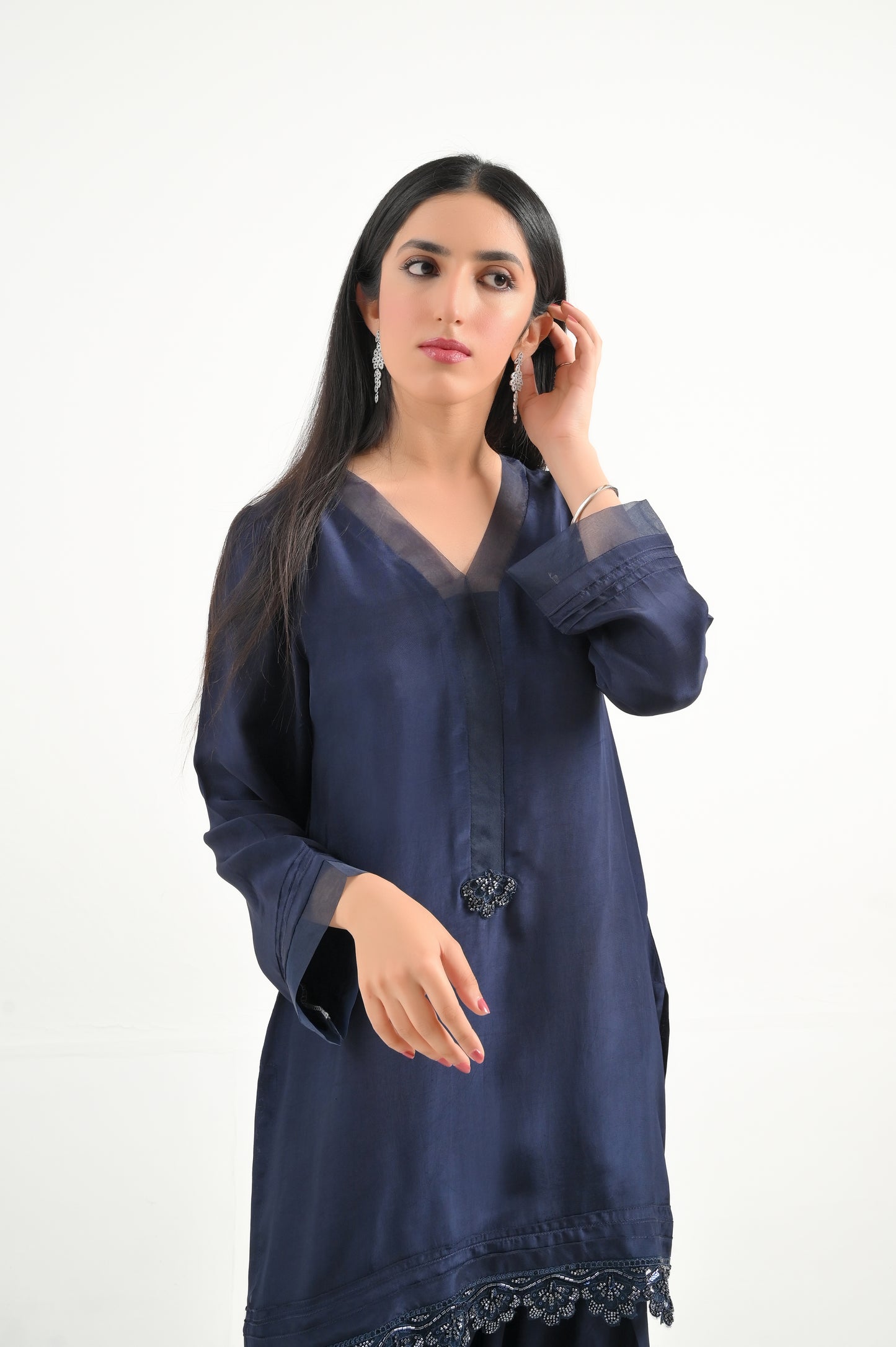 Navy Blue Farshi Set (Available on LAAM)