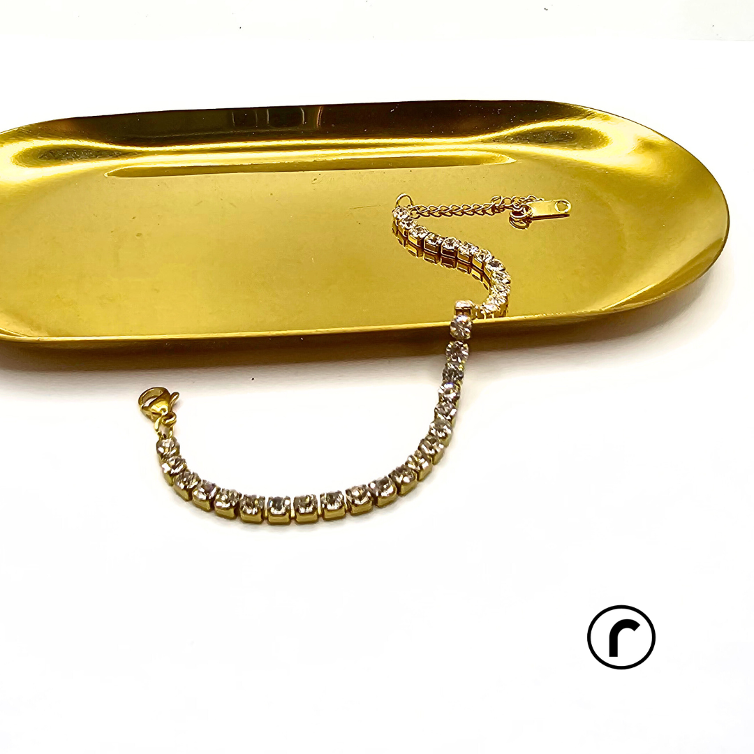 Arctic Zircon Bracelet-316L Stainless Steel