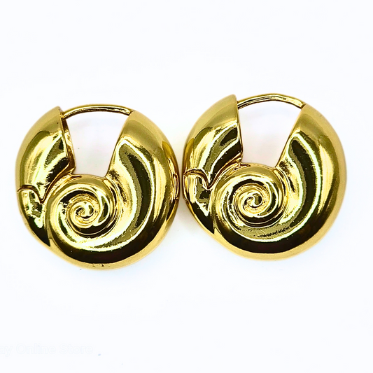 Sea Shell Earrings-Waterproof