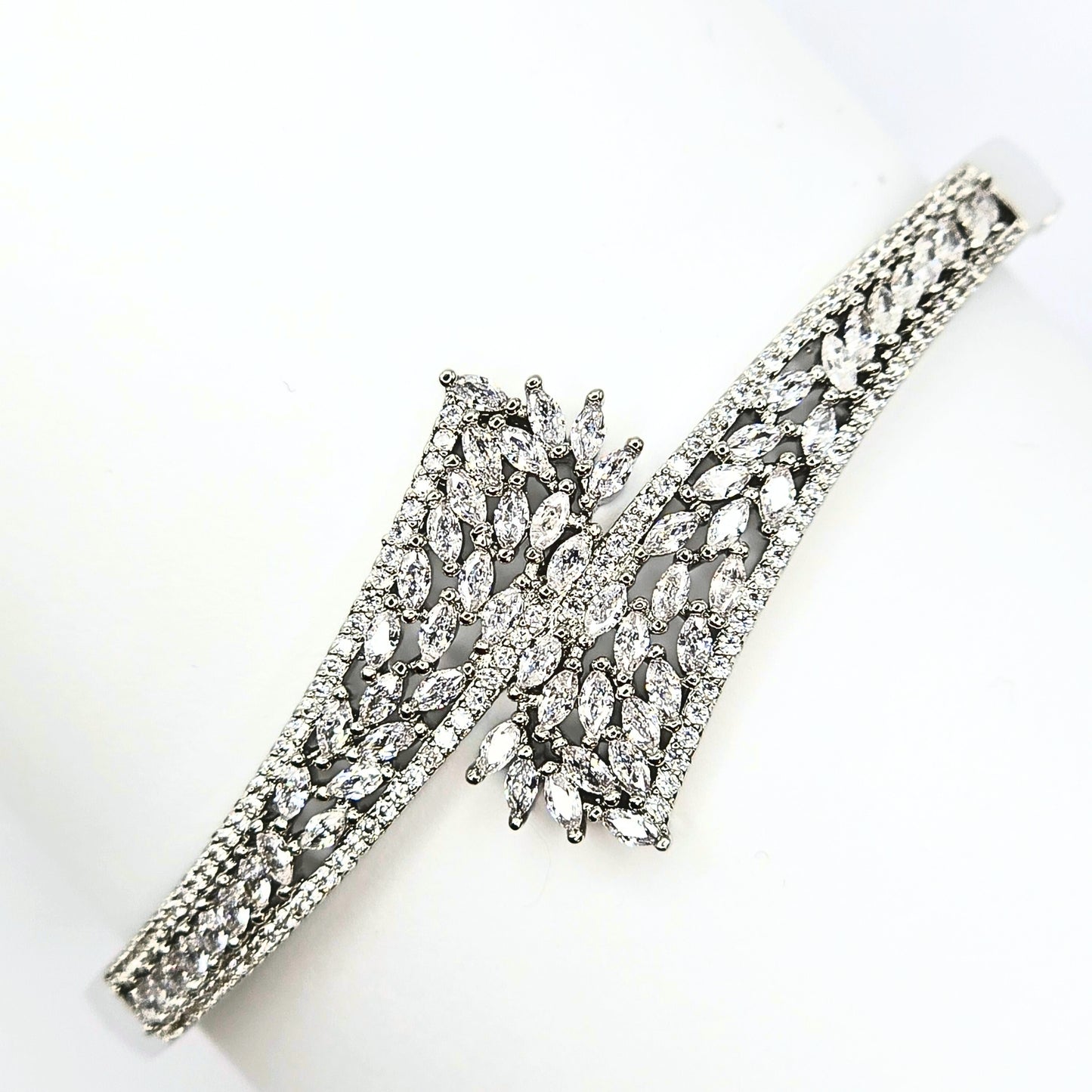 Star Crossed Zirconia Bangle
