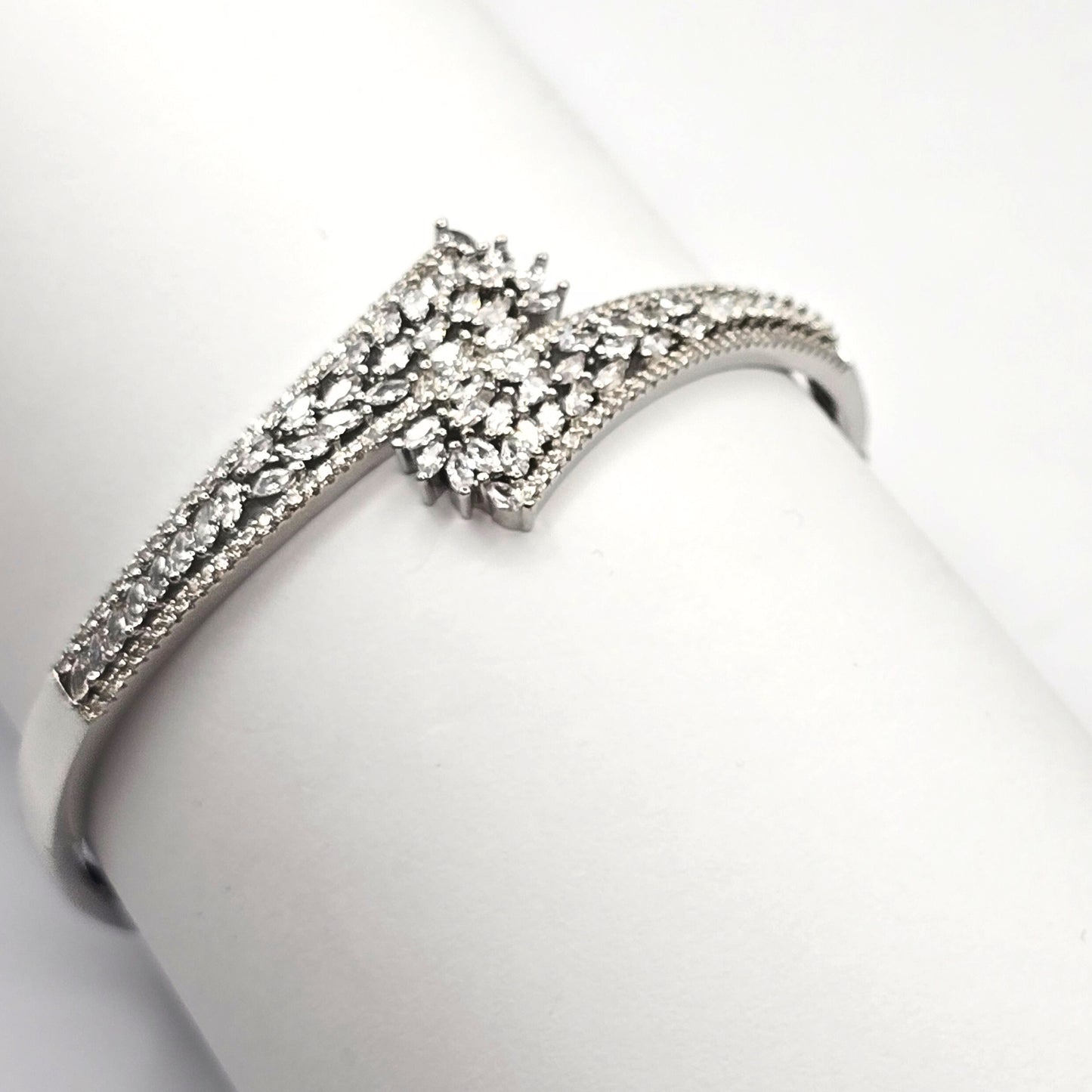 Star Crossed Zirconia Bangle