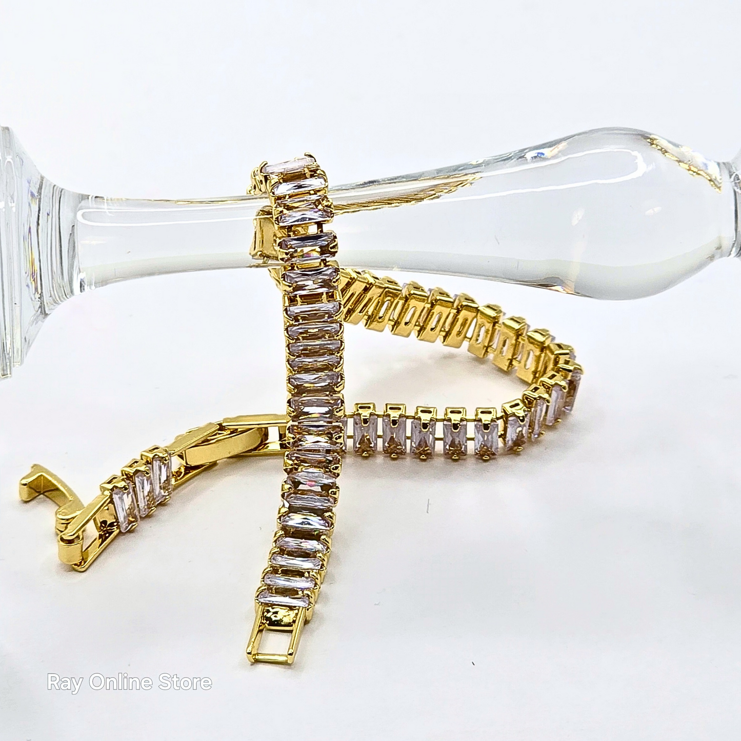 Baguette Zircon Bracelet