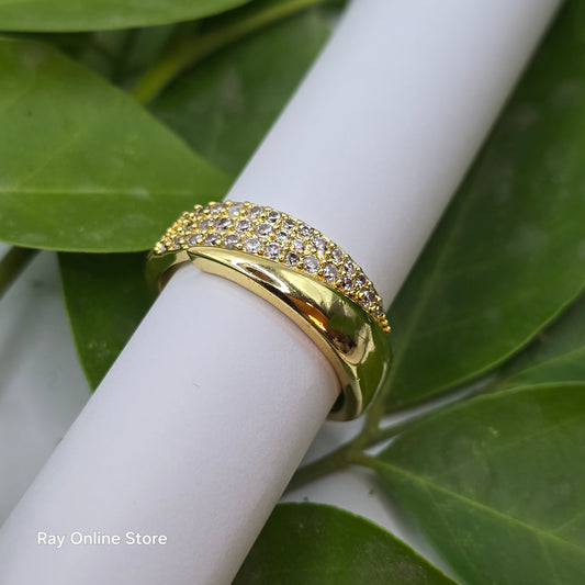 Sunzi Ring (Resizable)-Waterproof & Gold Plated
