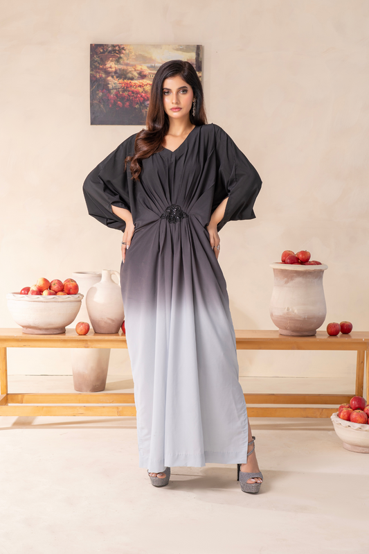 Ebony Mist Kaftan