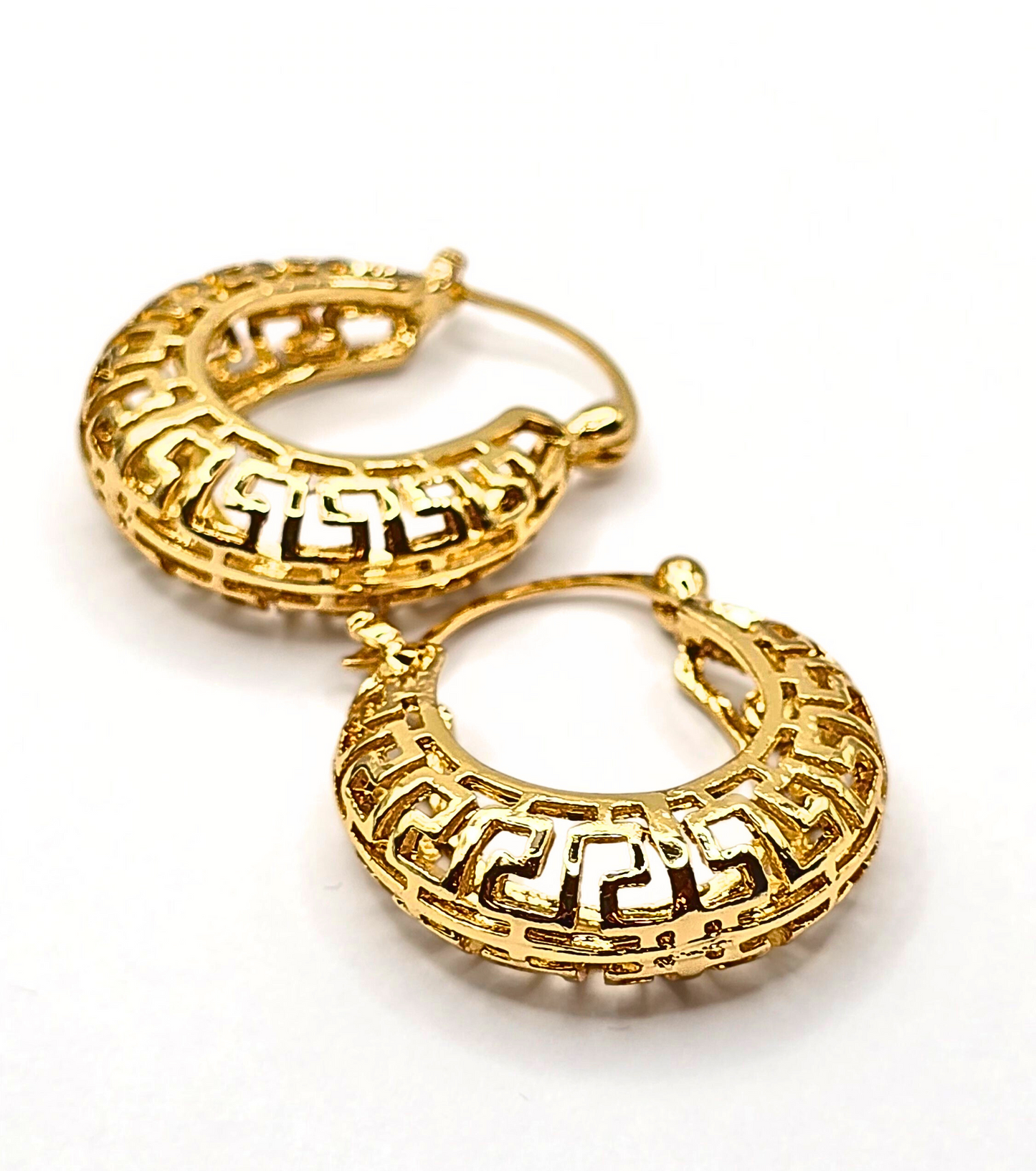 Grecian Luxe Hoops