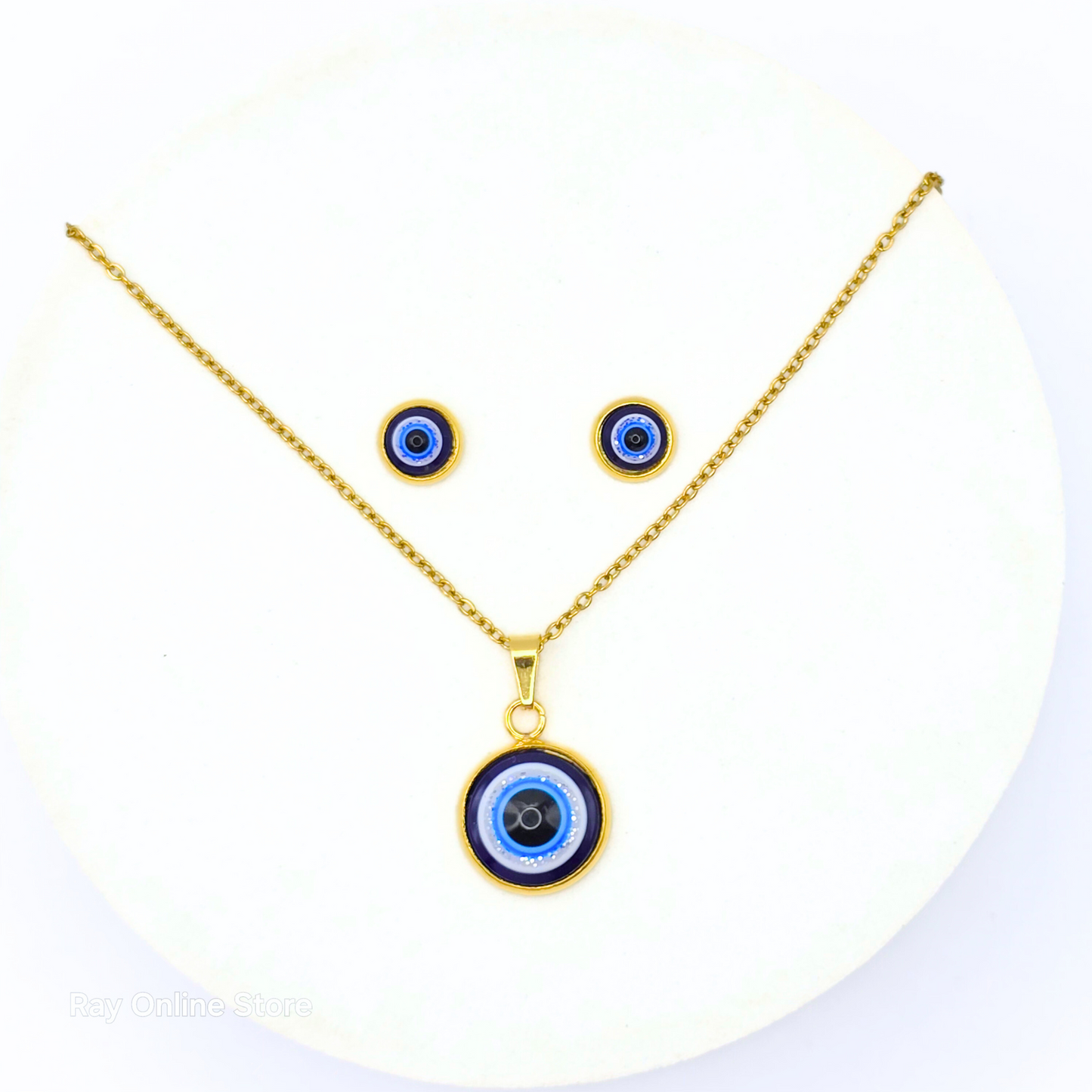 Turkish Eye Minimalist Jewelry Set