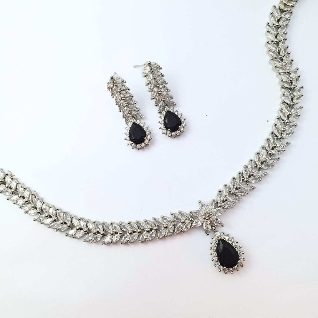 Noir Marquise Jewelry Set