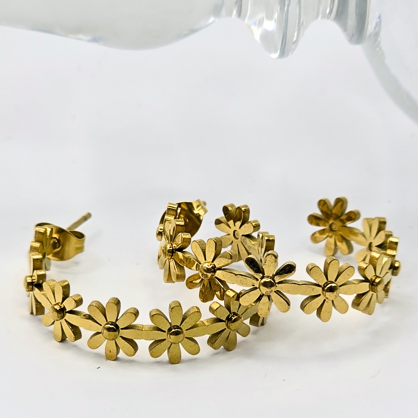 Flower Garland Hoops