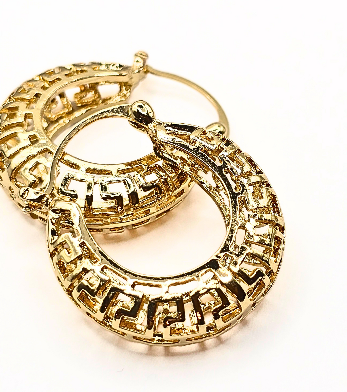 Grecian Luxe Hoops