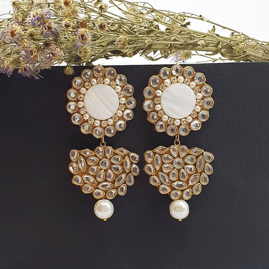 Kundan Statement Earrings