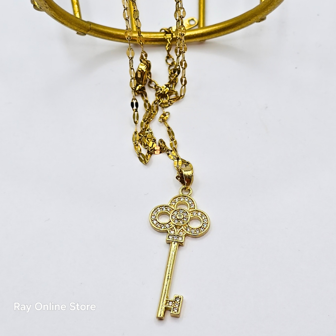 Vintage Key Necklace