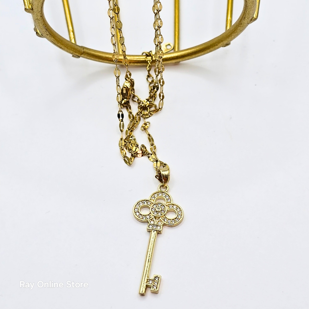 Vintage Key Necklace