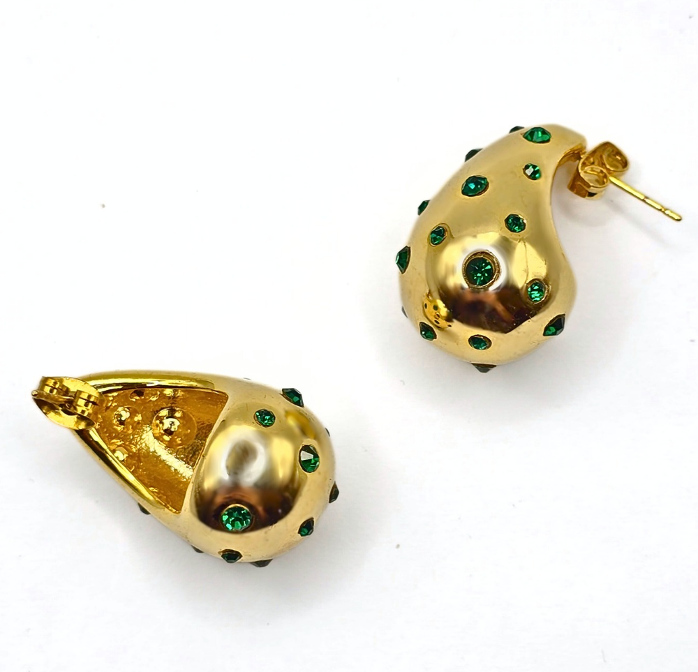 Verte Teardrop Earrings