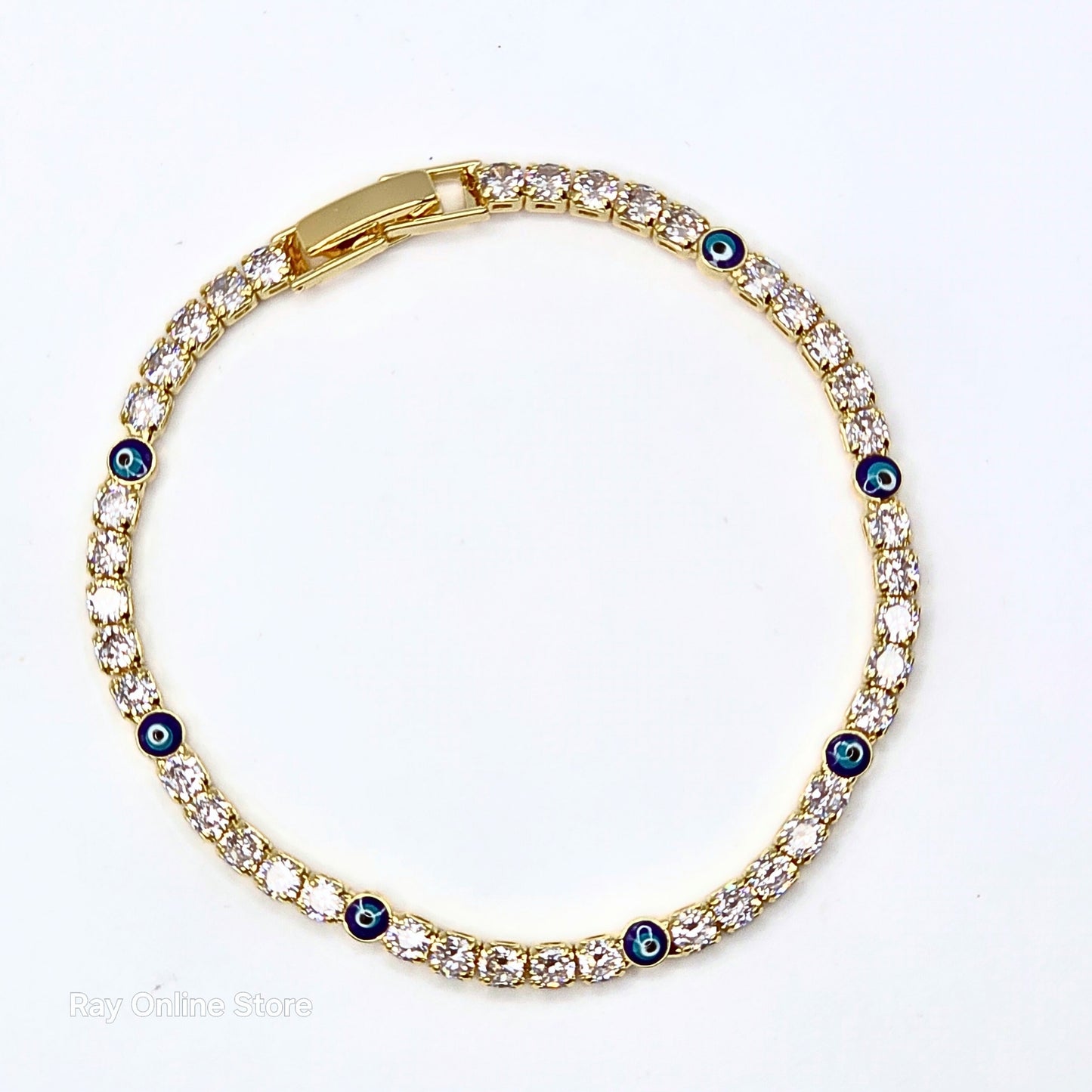 Blue Eye Zircon Bracelet