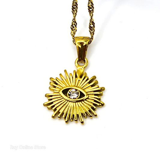 Turkish Eye Sunlight Necklace