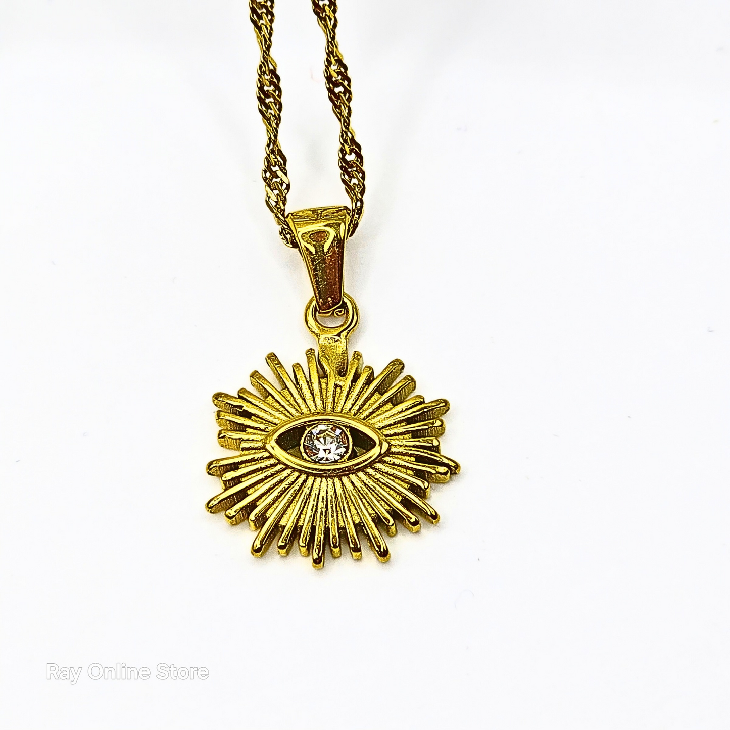 Turkish Eye Sunlight Necklace