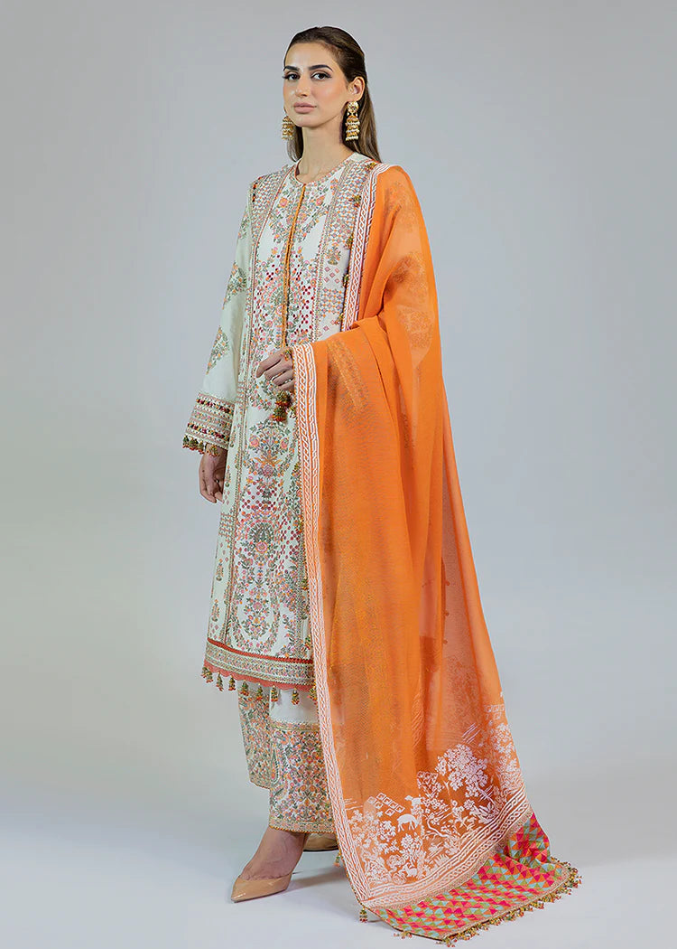 Hussain Rehar-Motiya-3PC Unstitched