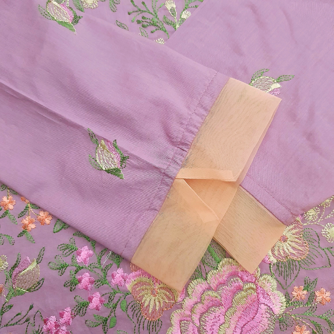 Purple Blossom Suit-2PC