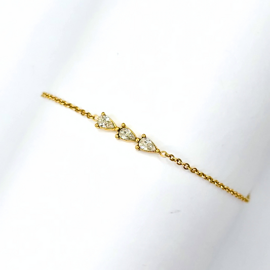 Tear Drop Minimalist Bracelet