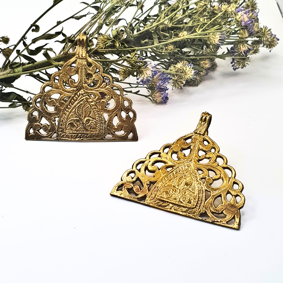 Afghani Motif Earrings