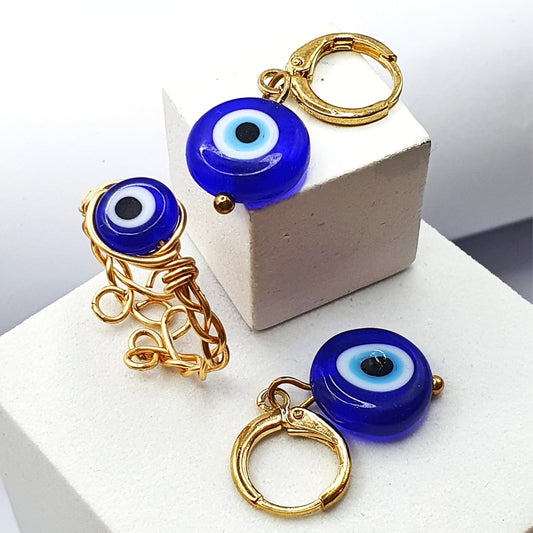 Turkish Eye Symbol Jewelry Set