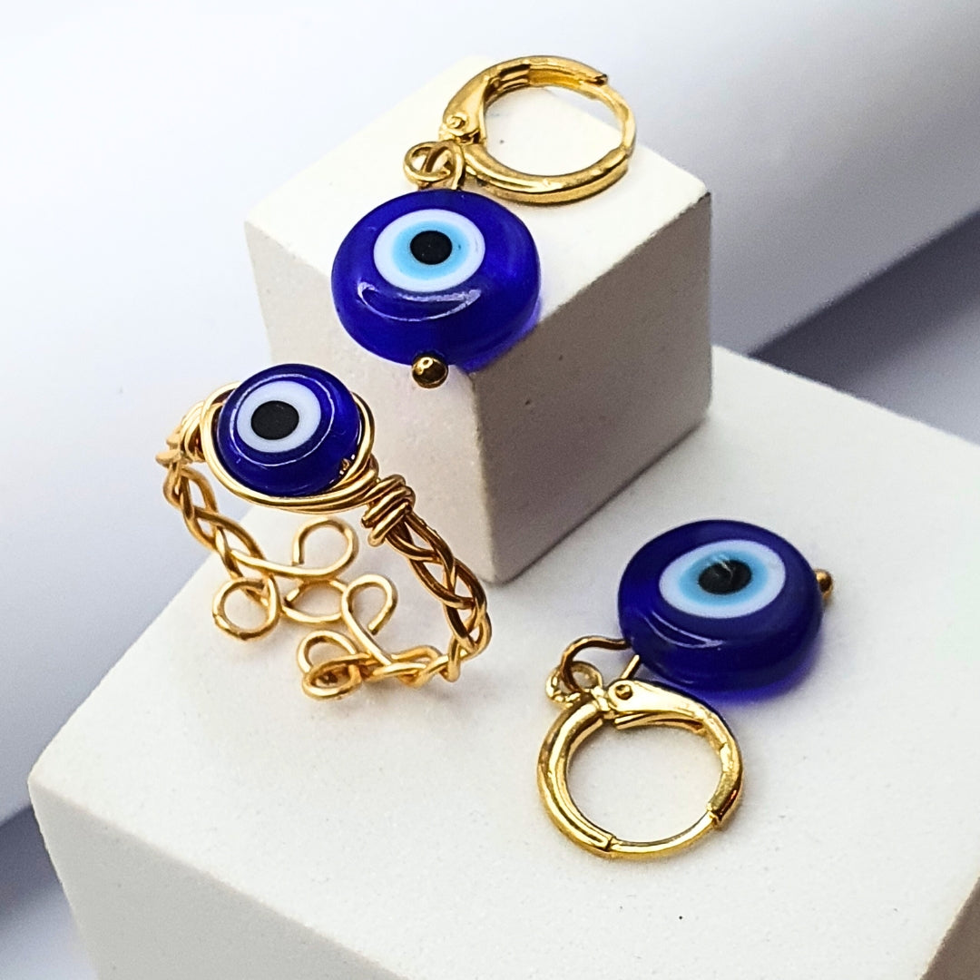 Turkish Eye Symbol Jewelry Set