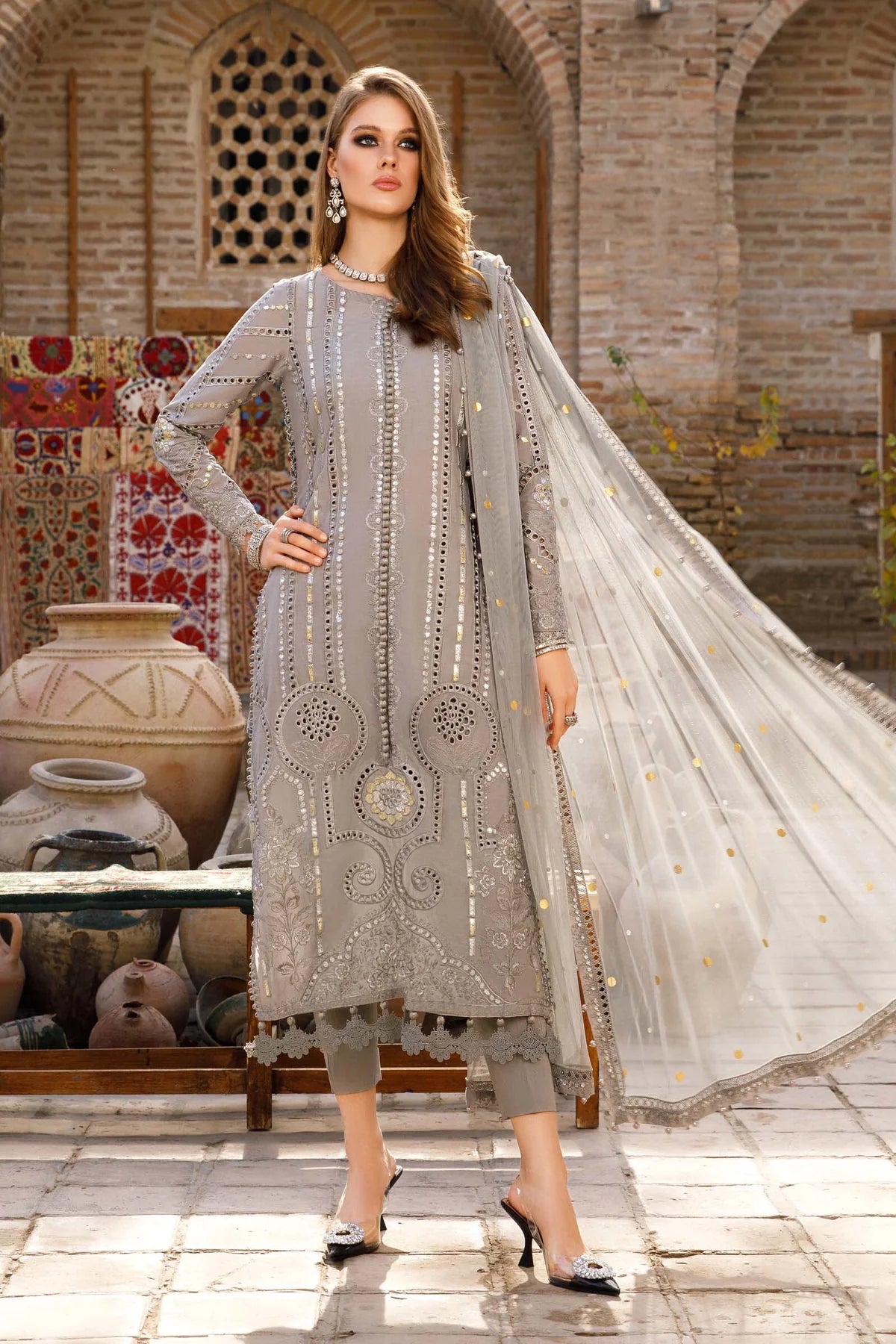 MARIA B.-Unstitched Lawn | D-2308-B