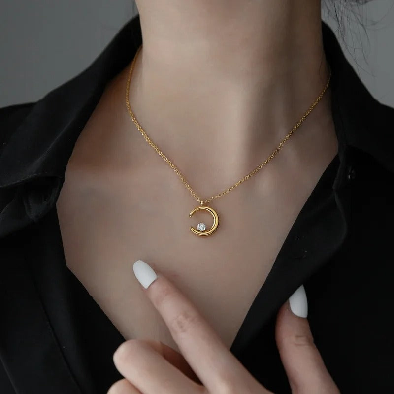 Crescent Necklace