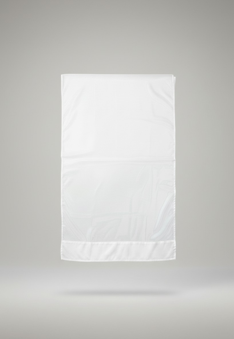 White Organza Dupatta