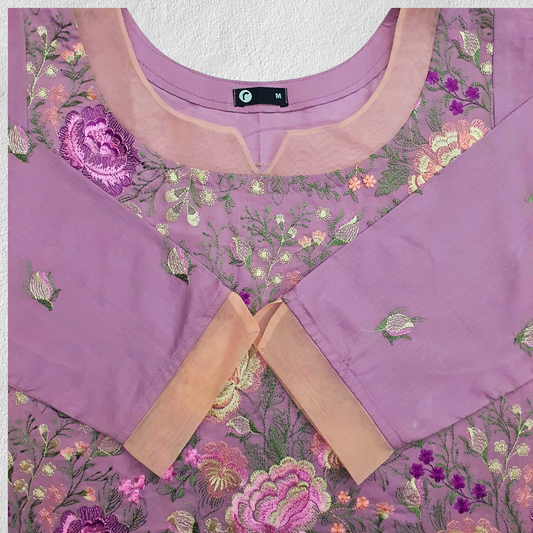 Purple Blossom Suit-2PC