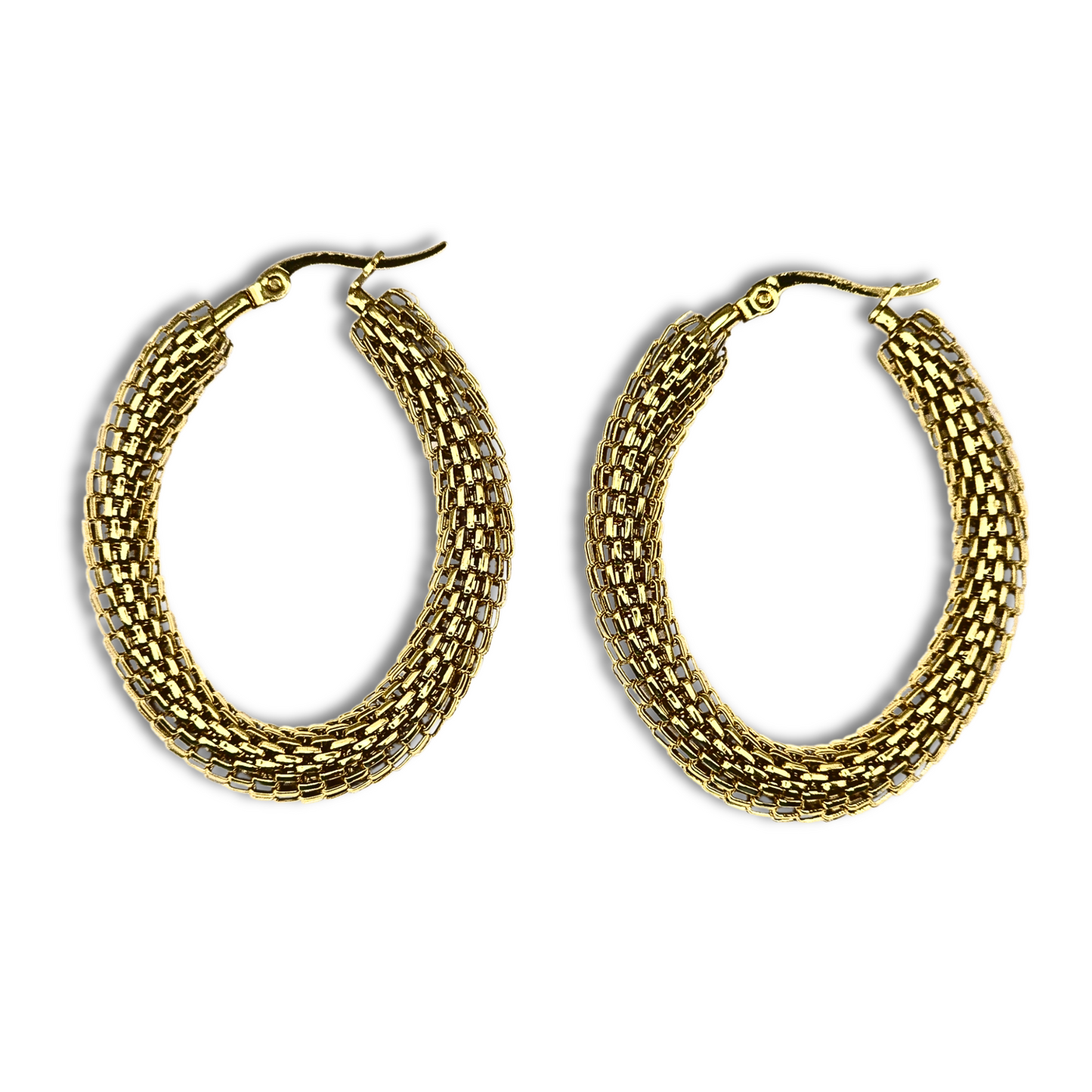 Oval Mesh Hoops