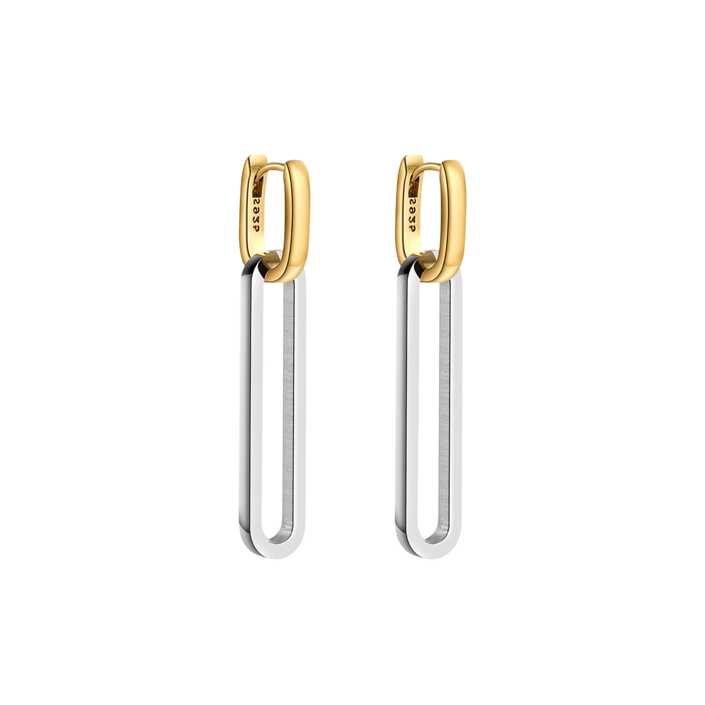 Urban link earrings