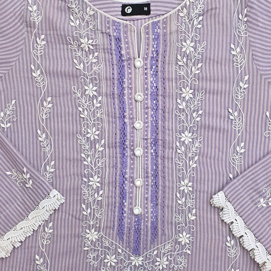 Lilac Tukri Suit-2PC