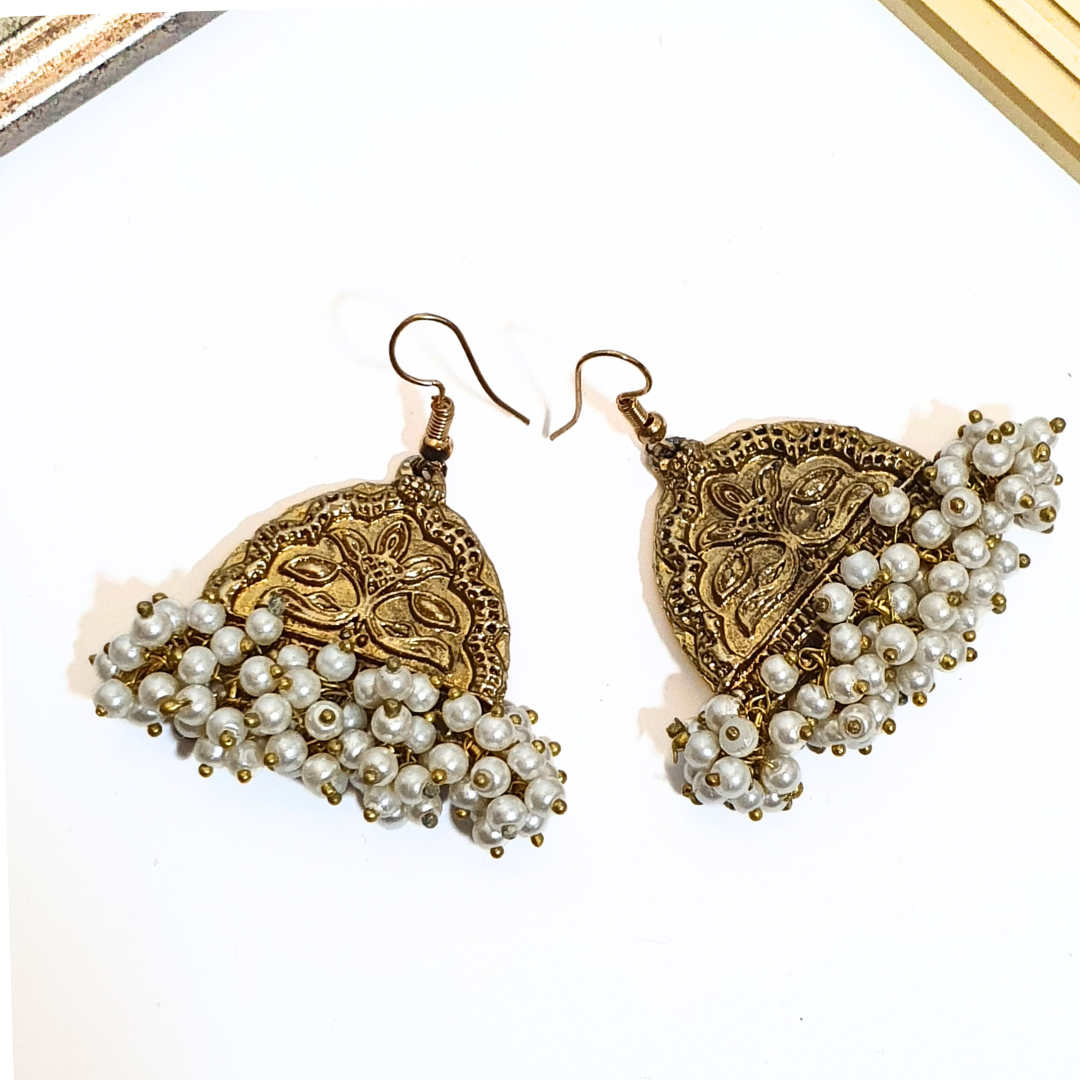 Afghani Cluster Earrings