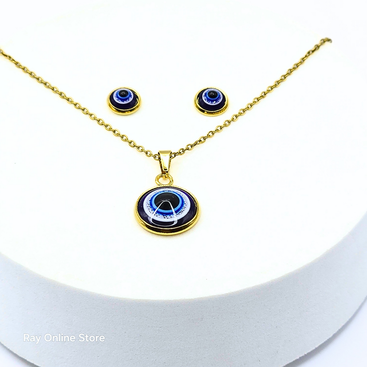 Turkish Eye Minimalist Jewelry Set