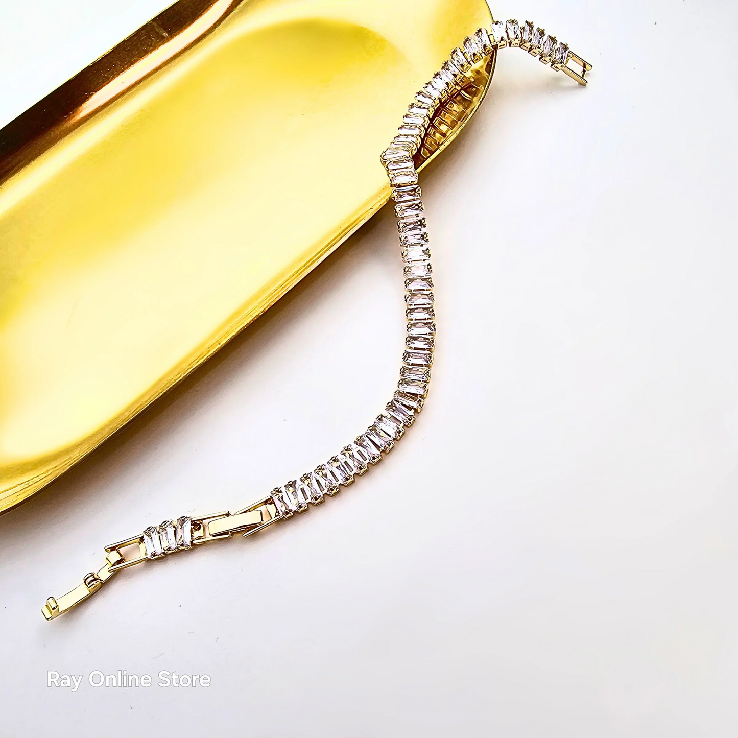 Baguette Zircon  Bracelet