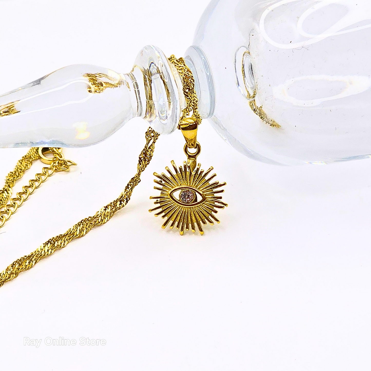 Turkish Eye Sunlight Necklace