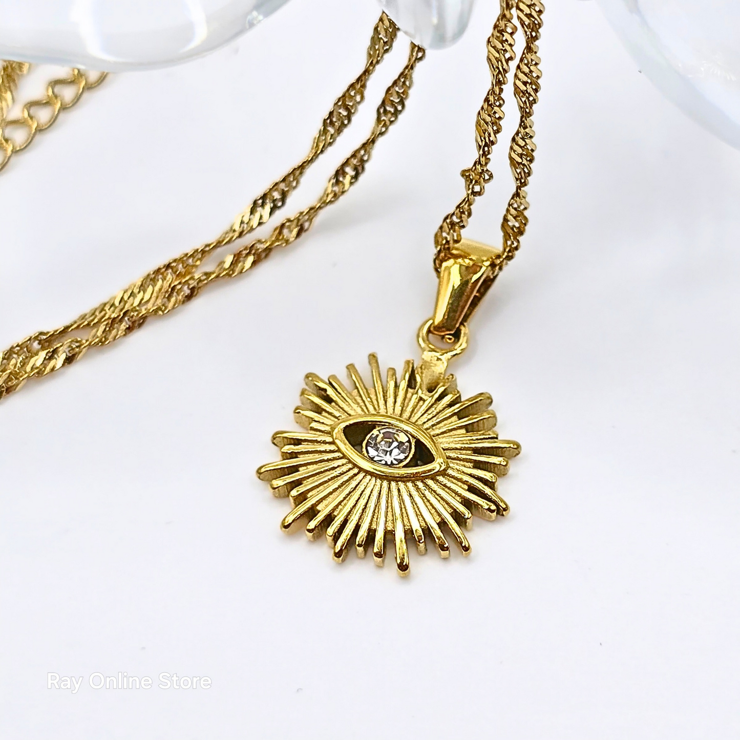 Turkish Eye Sunlight Necklace