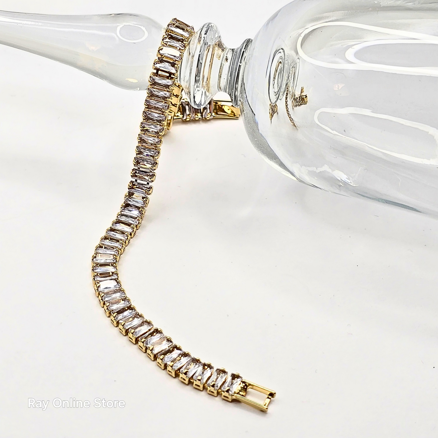 Baguette Zircon  Bracelet