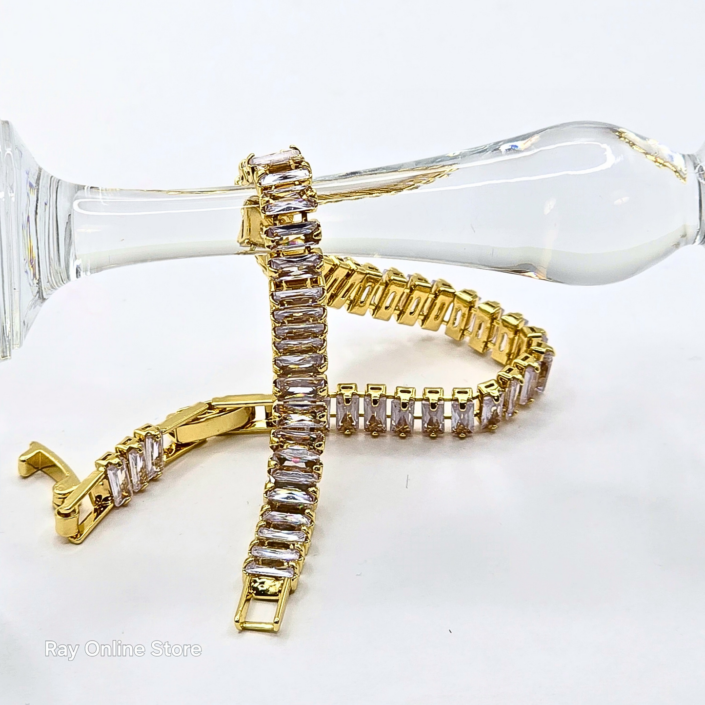 Baguette Zircon  Bracelet