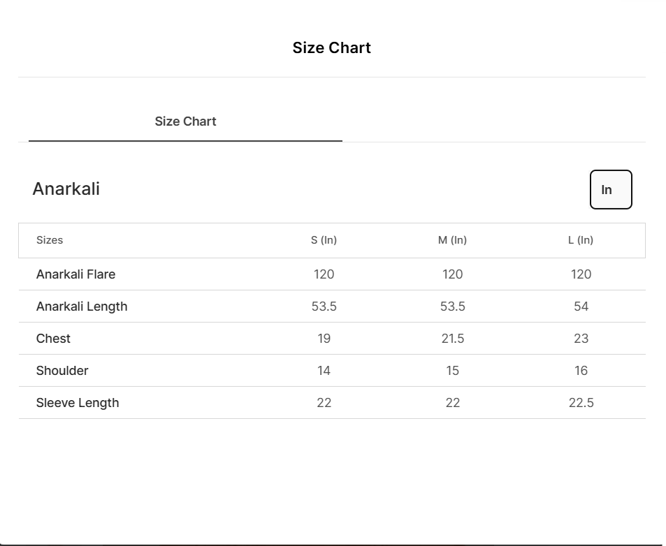 Chiffon Anarkali Kalidaar Maxi-2 PC