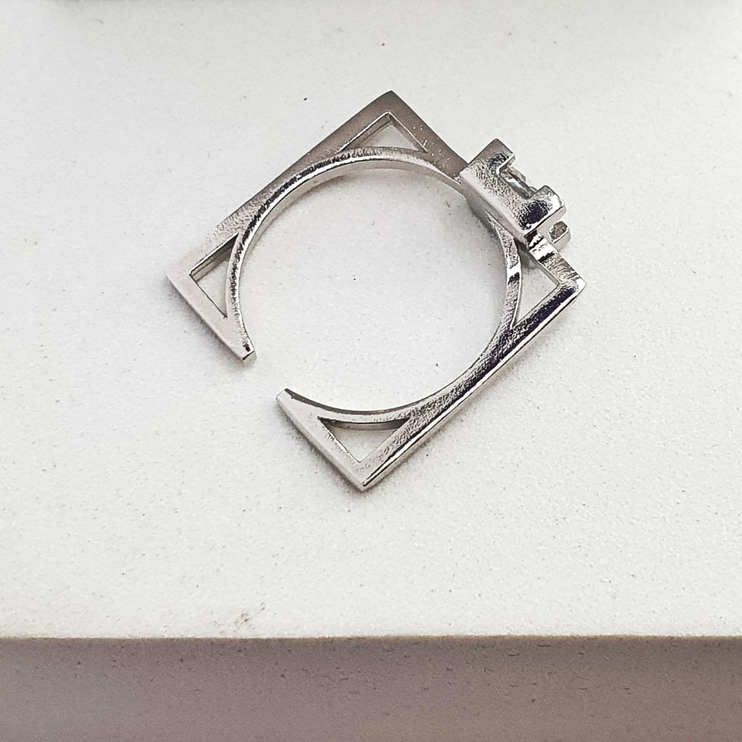 Square Offset Ring