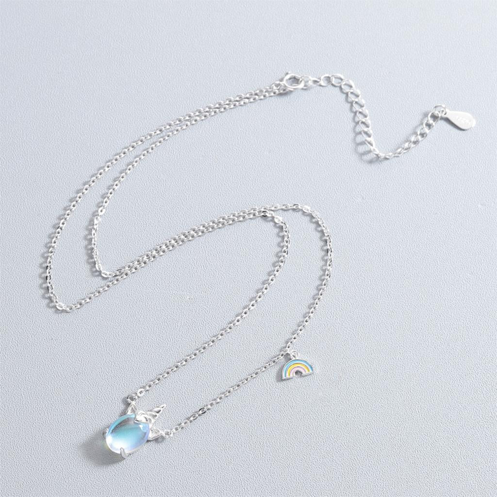 Unicorn Moonstone Necklace